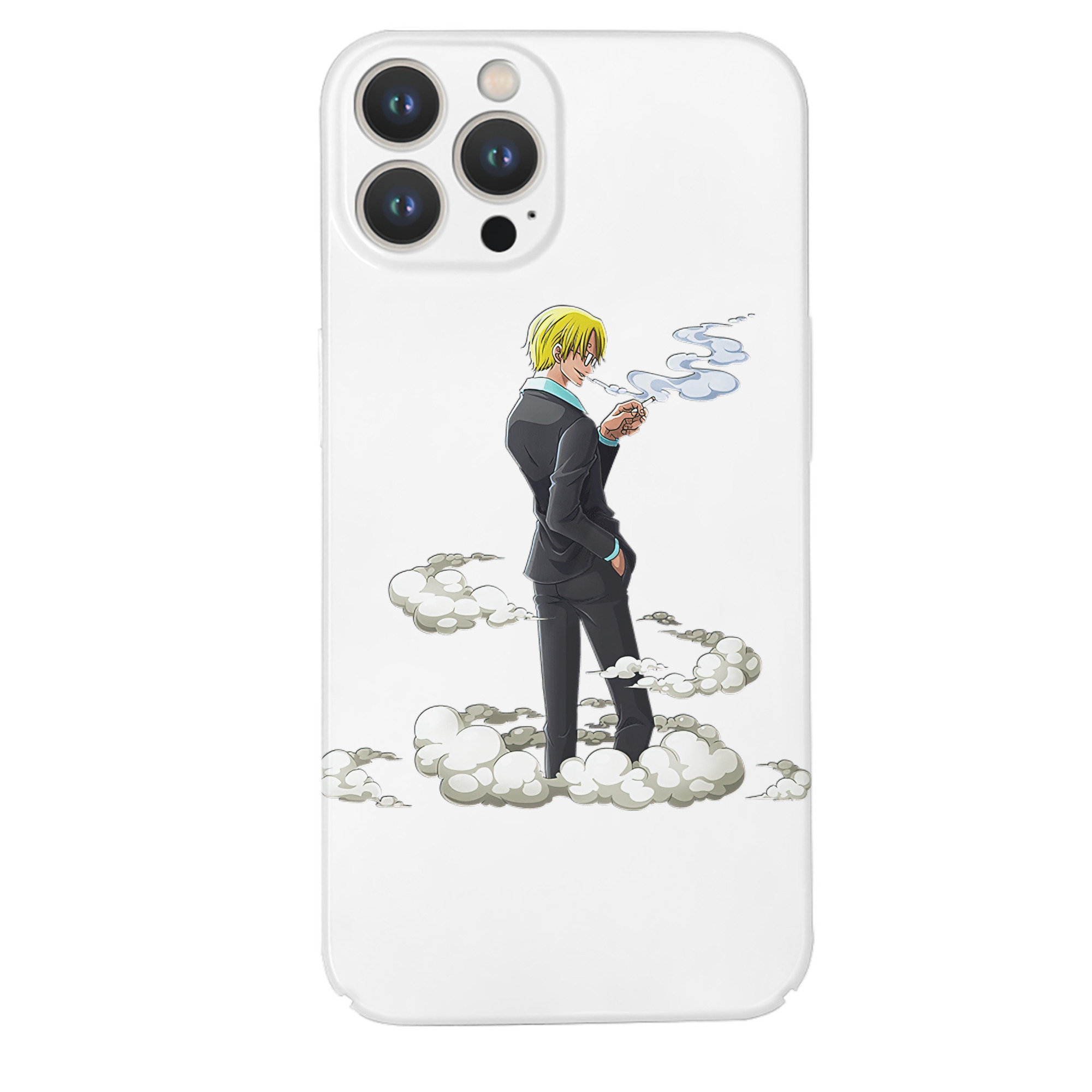 （画像用） ワンピース サンジ ONE PIECE Sanji 【iPhone 14シリーズ対応】ハードケース
